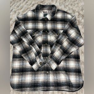 Oversized Flannel Shacket